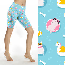 Load image into Gallery viewer, Dogs in the pool shorts