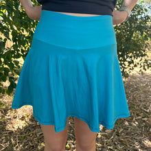 Load image into Gallery viewer, Teal skort