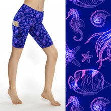 Load image into Gallery viewer, Purple Reef Squid Shorts