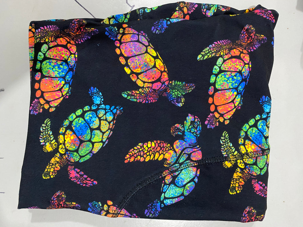 Rainbow Turtle 2 Pocket Leggings