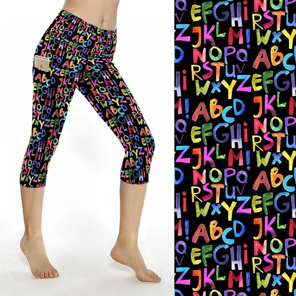 ABC Pocket Leggings
