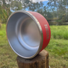 Load image into Gallery viewer, Dog Bowl Red