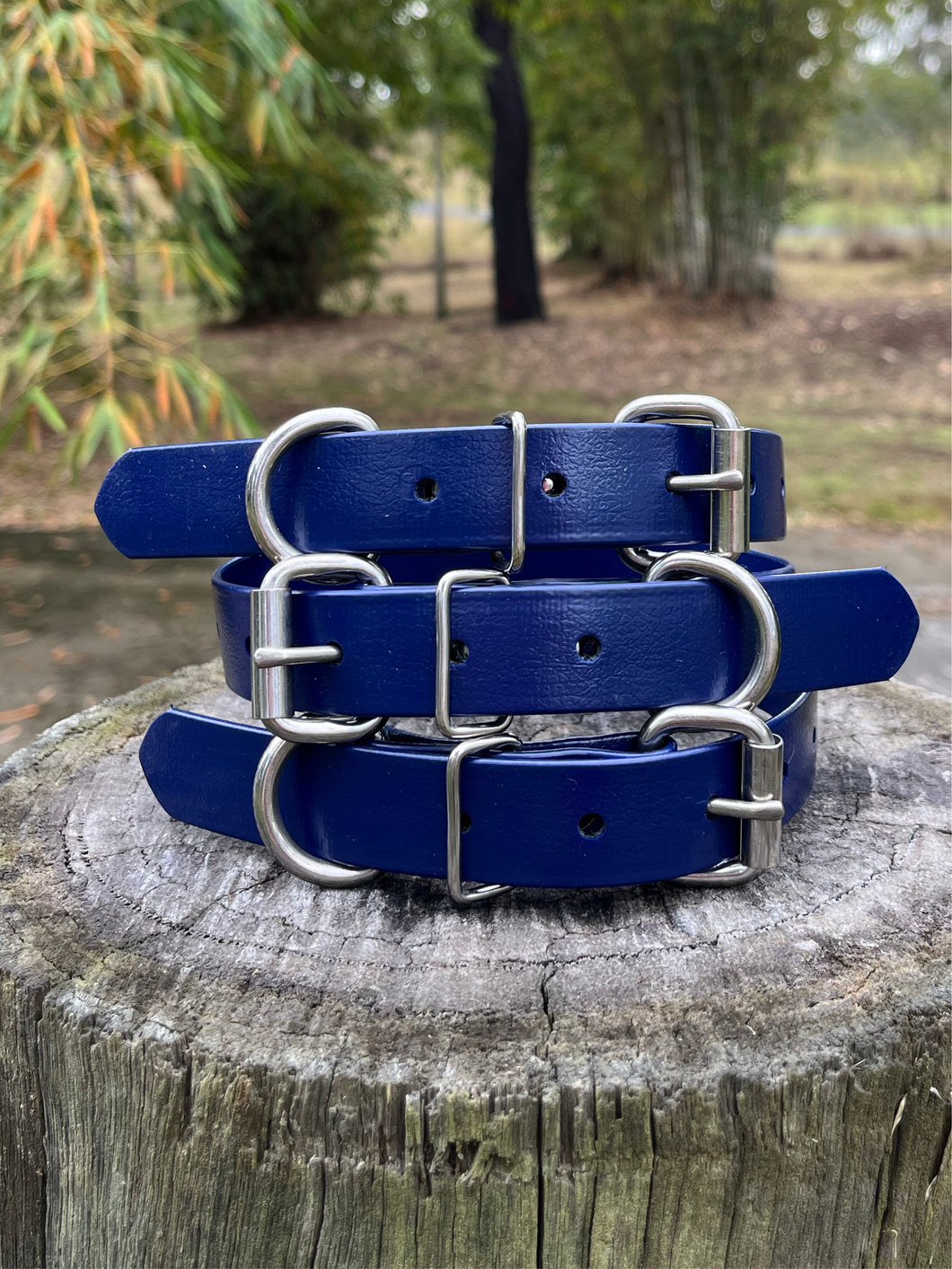 Navy Blue Dog Collar