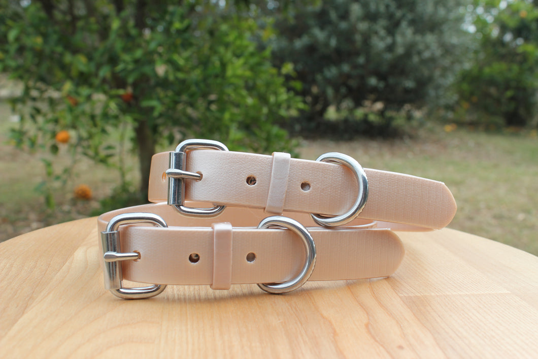 Champagne Shimmer (Rose Gold) Dog Collar