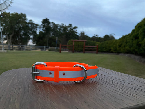 Reflective Safety Collar ORANGE